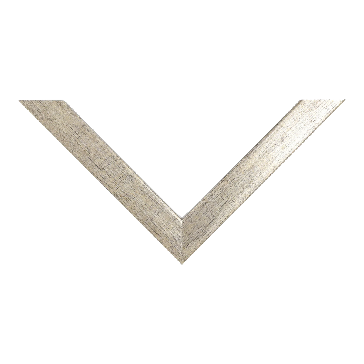 Top view of Cube picture frame in silver