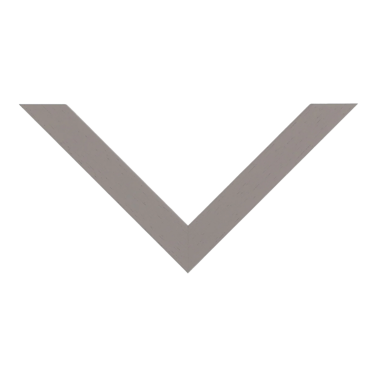 Top view of Cube picture frame in taupe grain