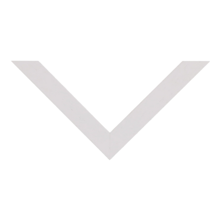 Top view of Cube picture frame in white grain