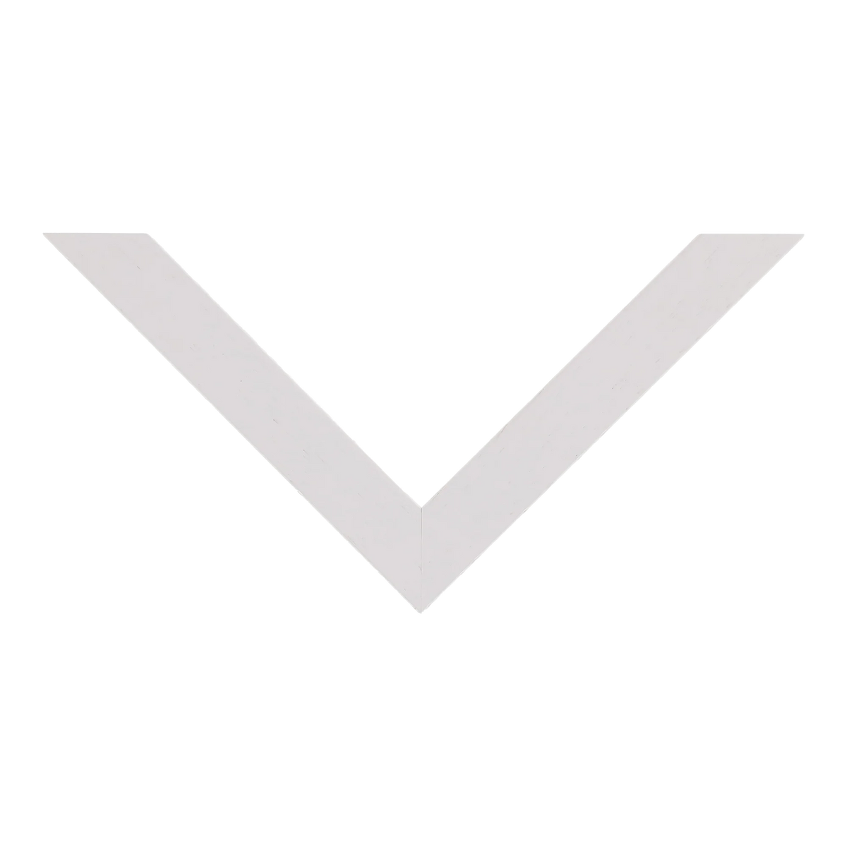 Top view of Cube picture frame in white grain