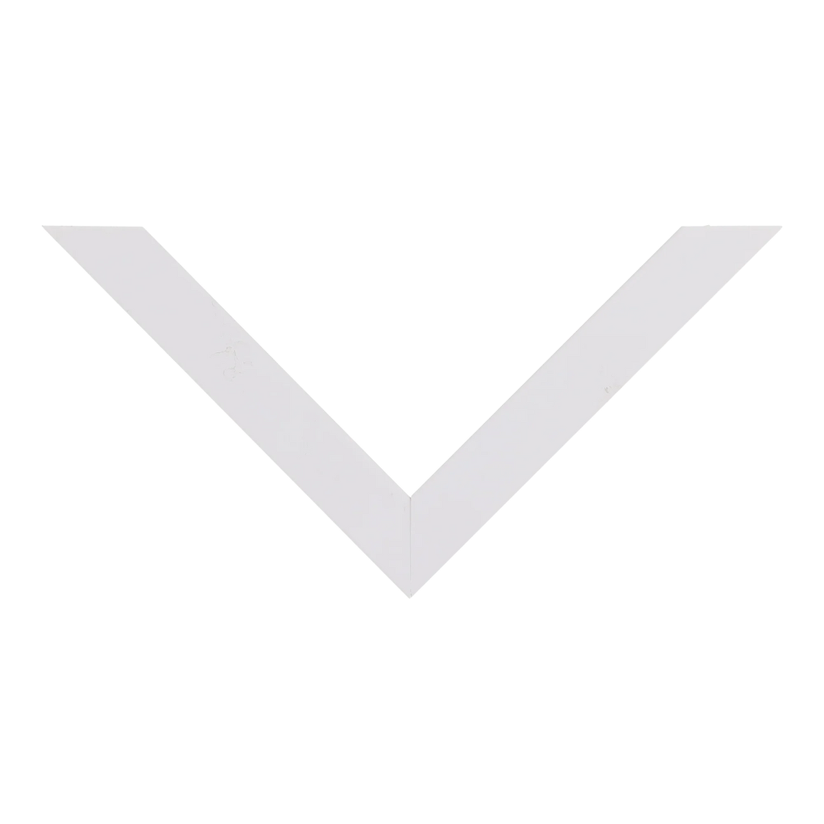 Top view of Cube picture frame in white