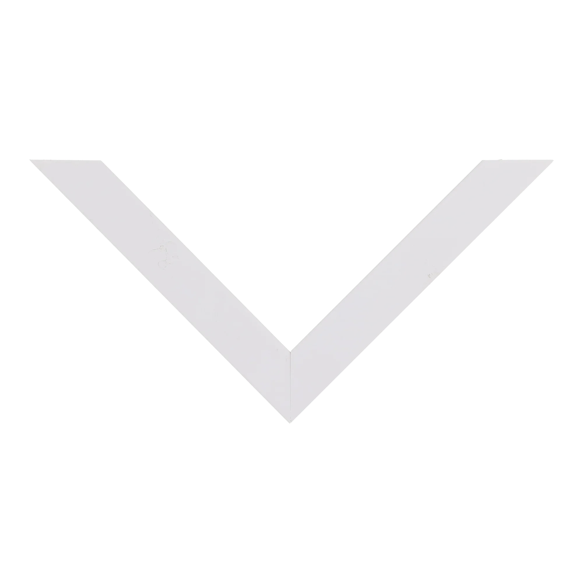 Top view of Cube picture frame in white