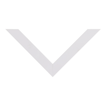 Top view of Cube picture frame in white