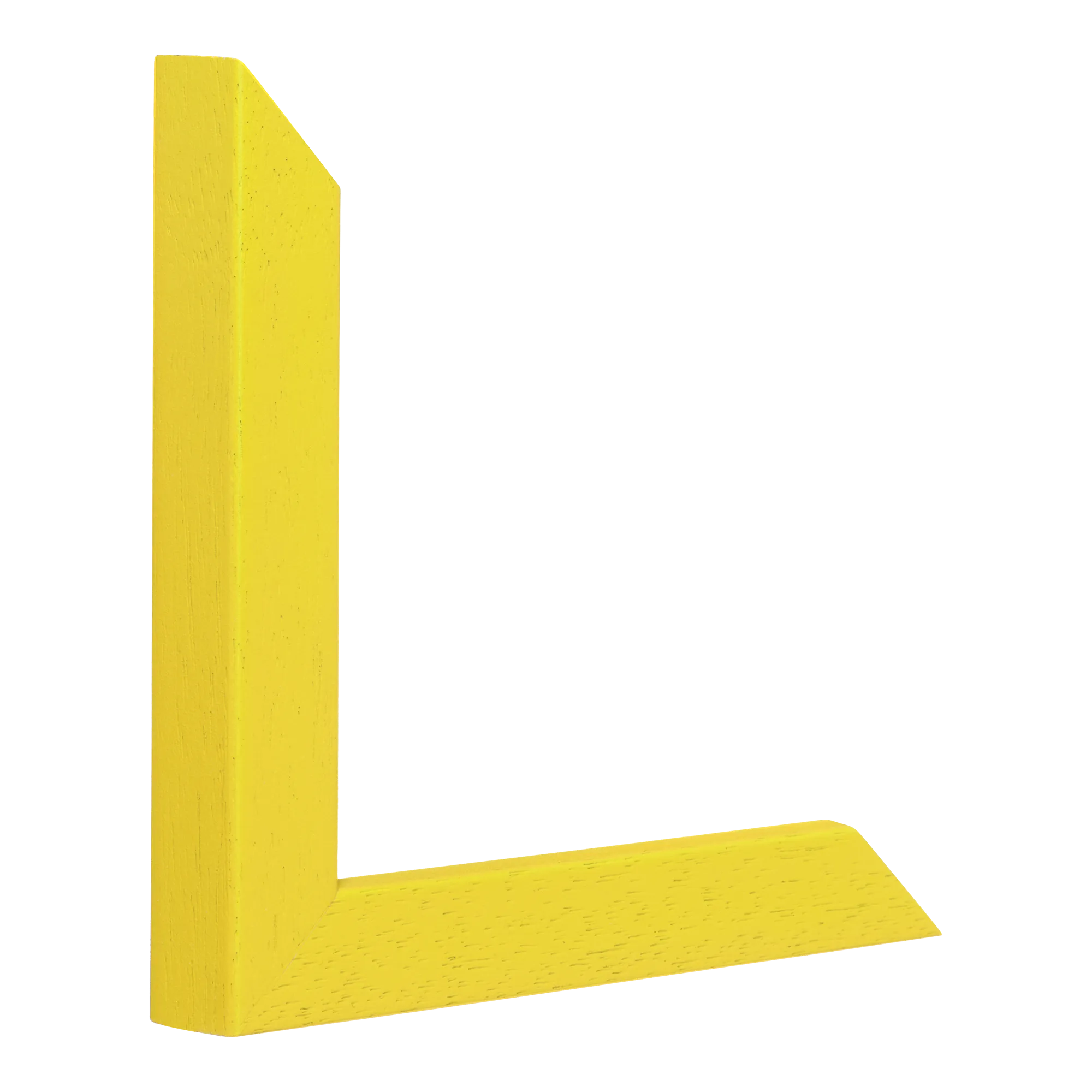 Cube in yellow picture frame