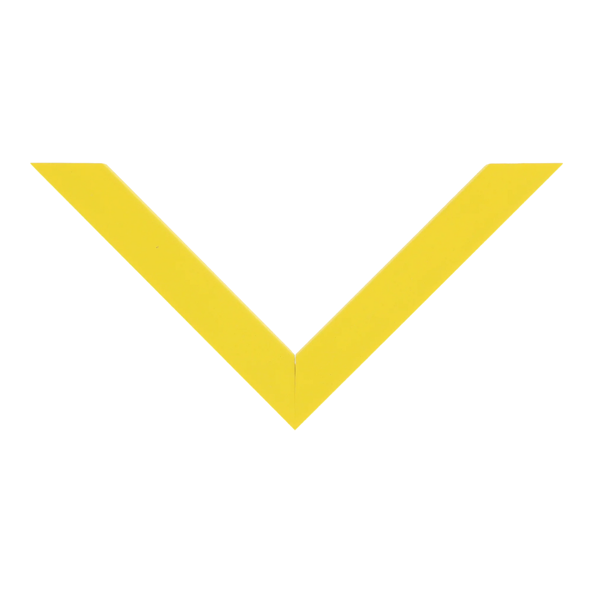 Top view of Cube picture frame in yellow