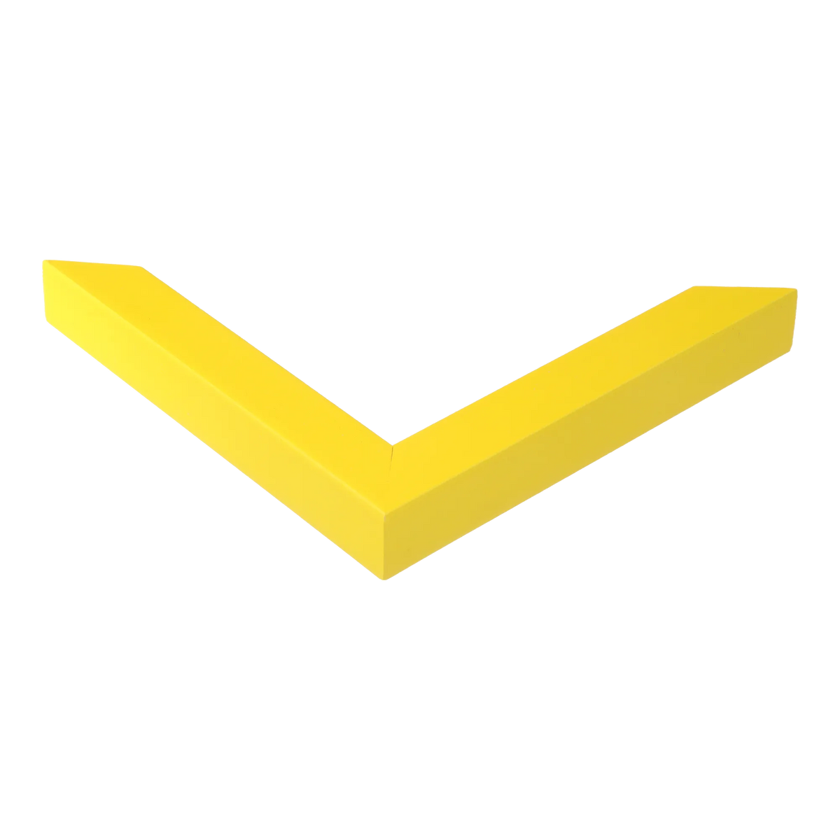 Corner view of Cube in yellow picture frame