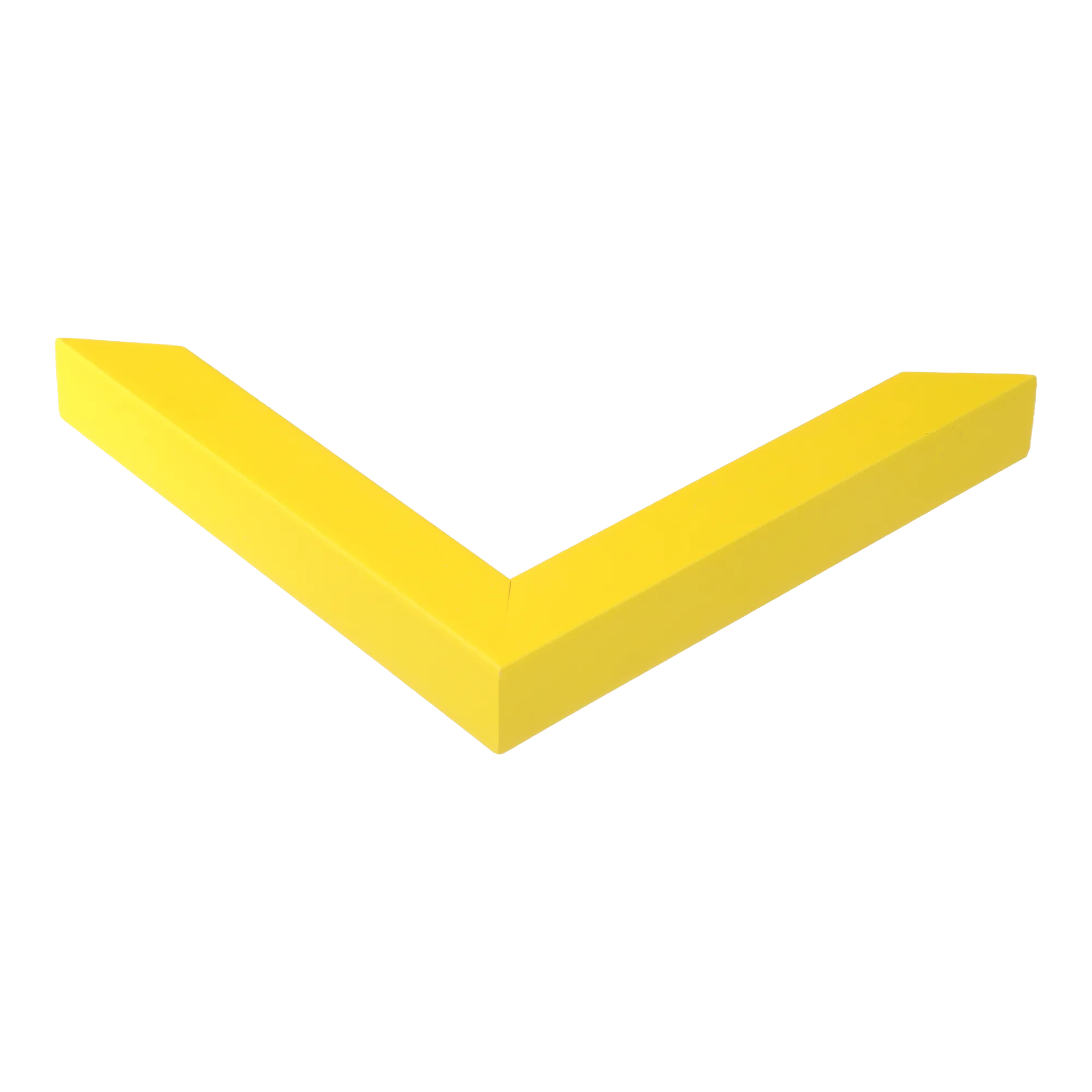 Corner view of Cube in yellow picture frame