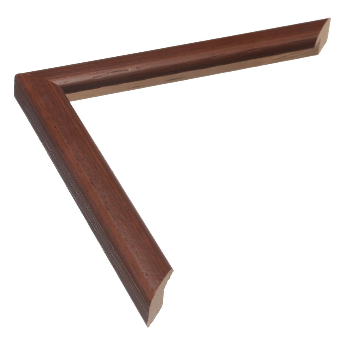 Cushion in brown grain picture frame