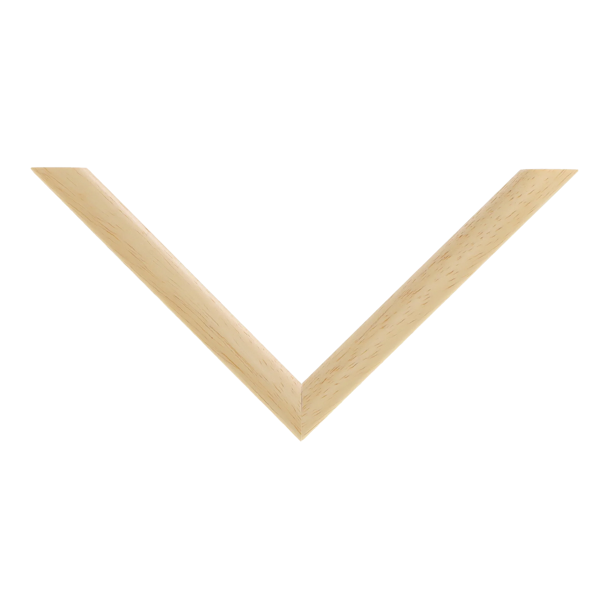 Top view of Cushion picture frame in natural