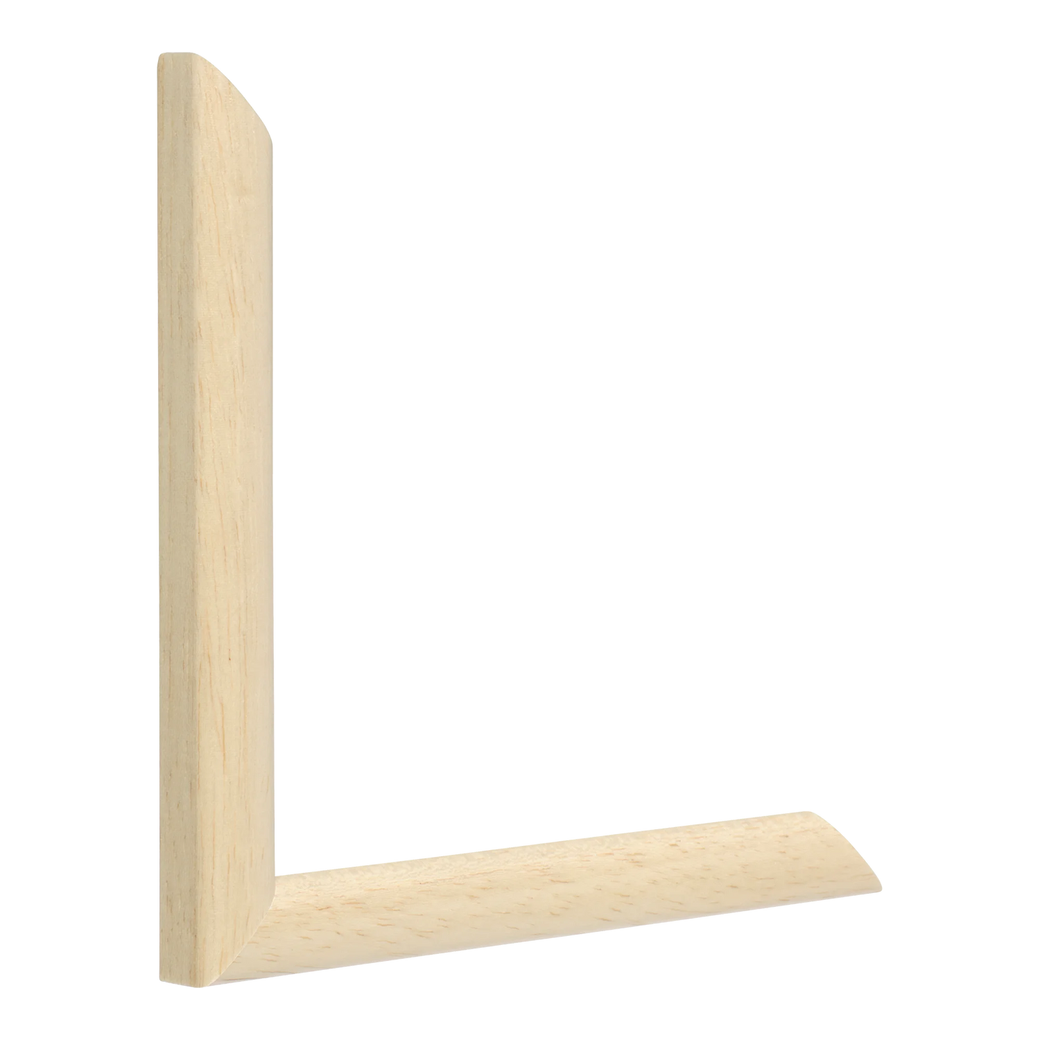 Vertical view of cushion natural picture frame sample