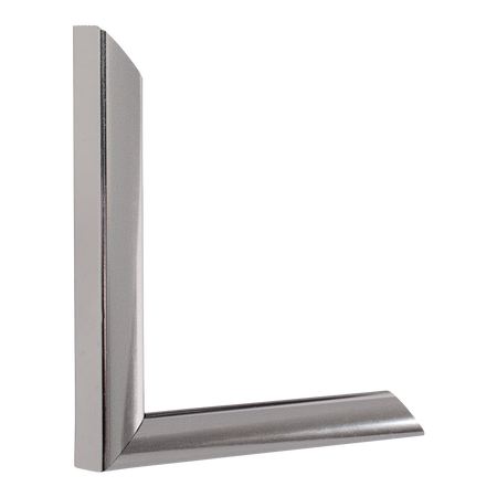 Vertical view of echo chrome picture frame