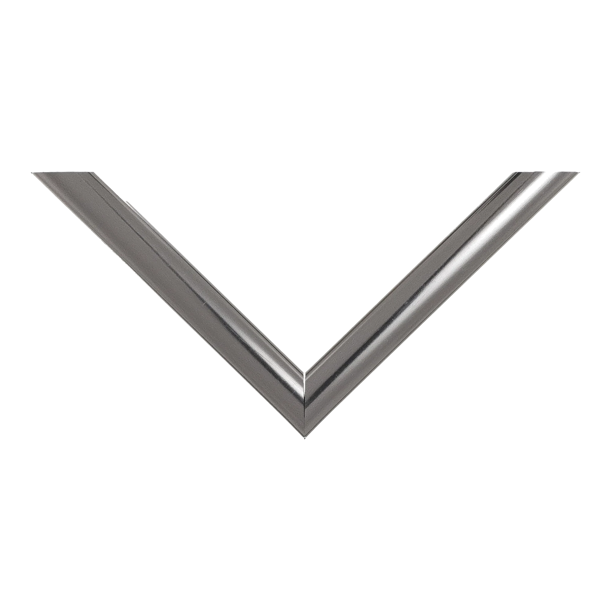 Top view of Echo picture frame in chrome