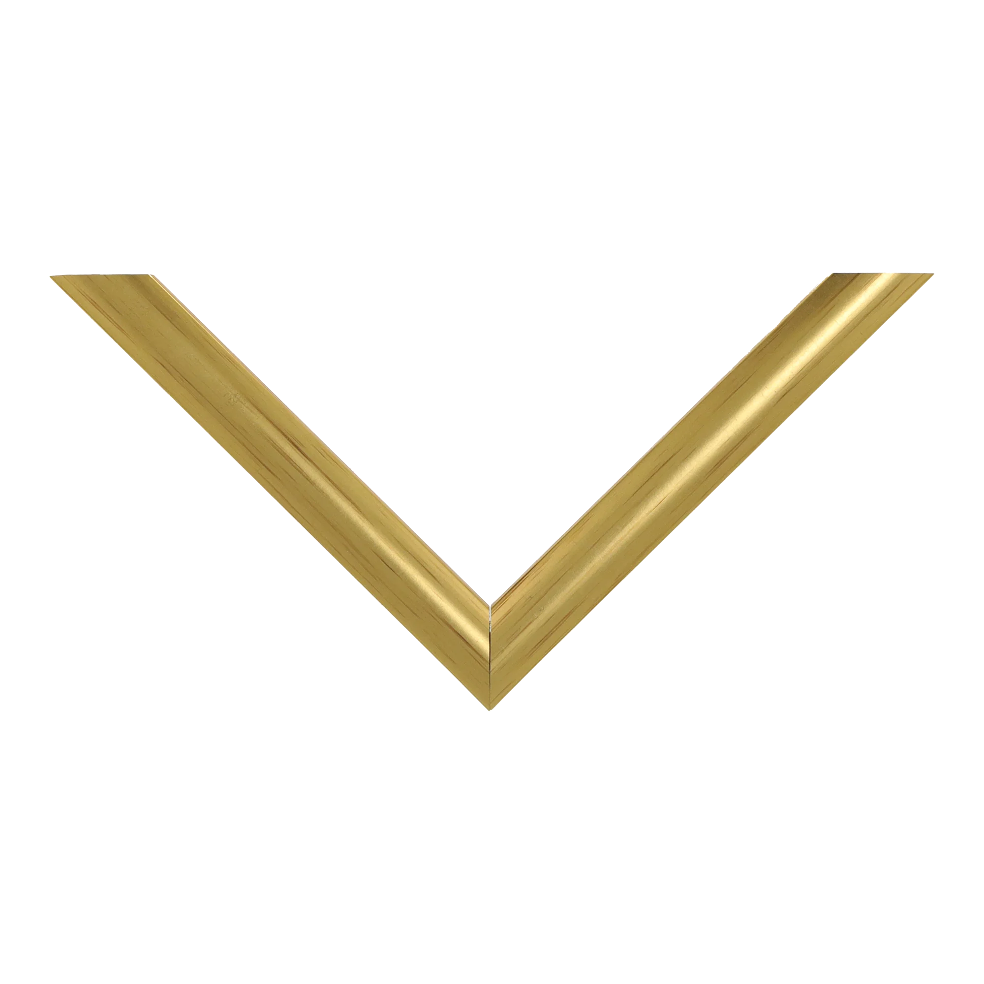 Top view of Echo picture frame in gold