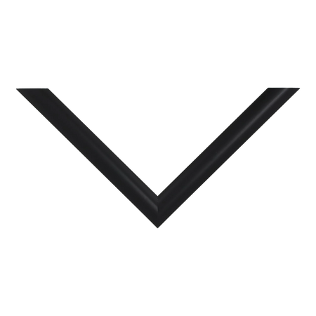 Top view of Echo picture frame in matt black