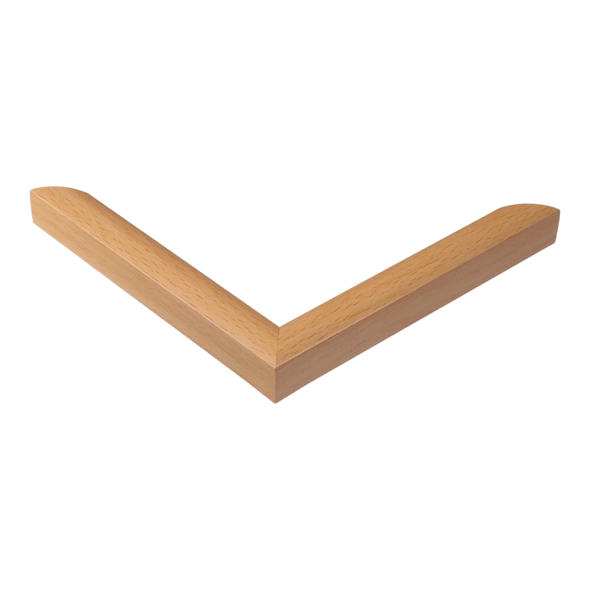 Corner view of Echo in natural picture frame