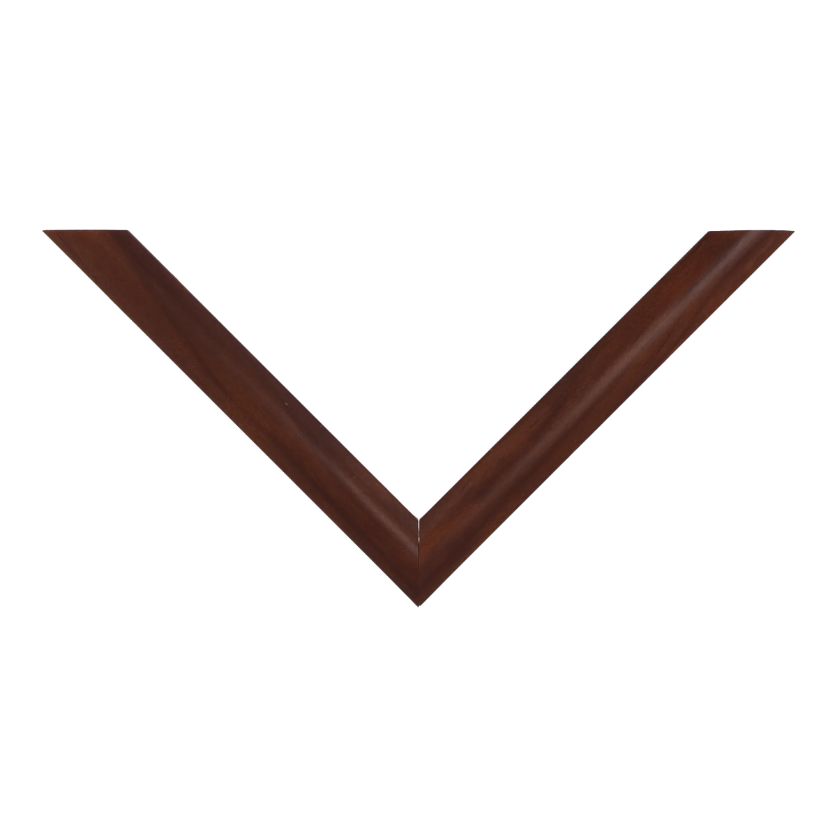 Top view of Echo picture frame in oak