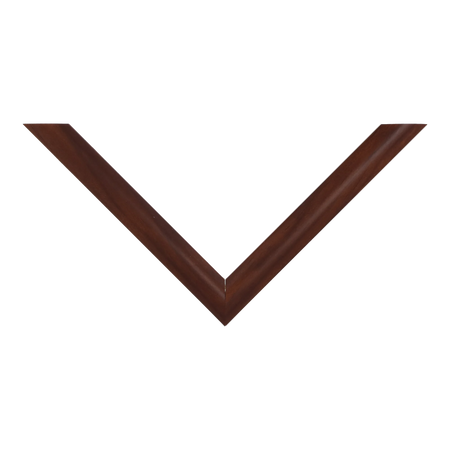 Top view of Echo picture frame in oak