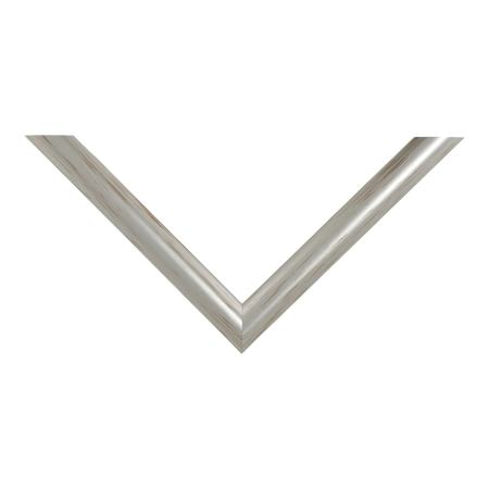 Top view of Echo picture frame in silver