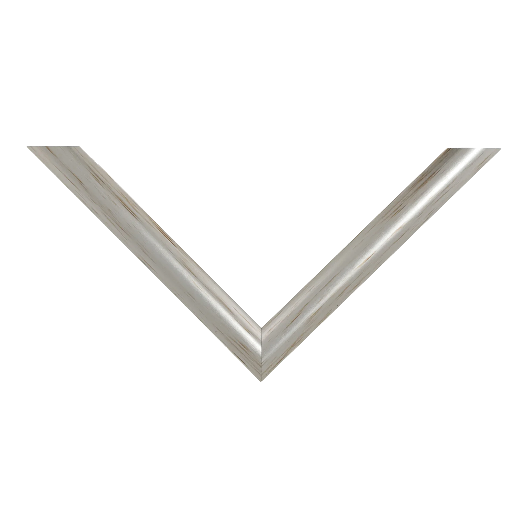 Top view of Echo picture frame in silver