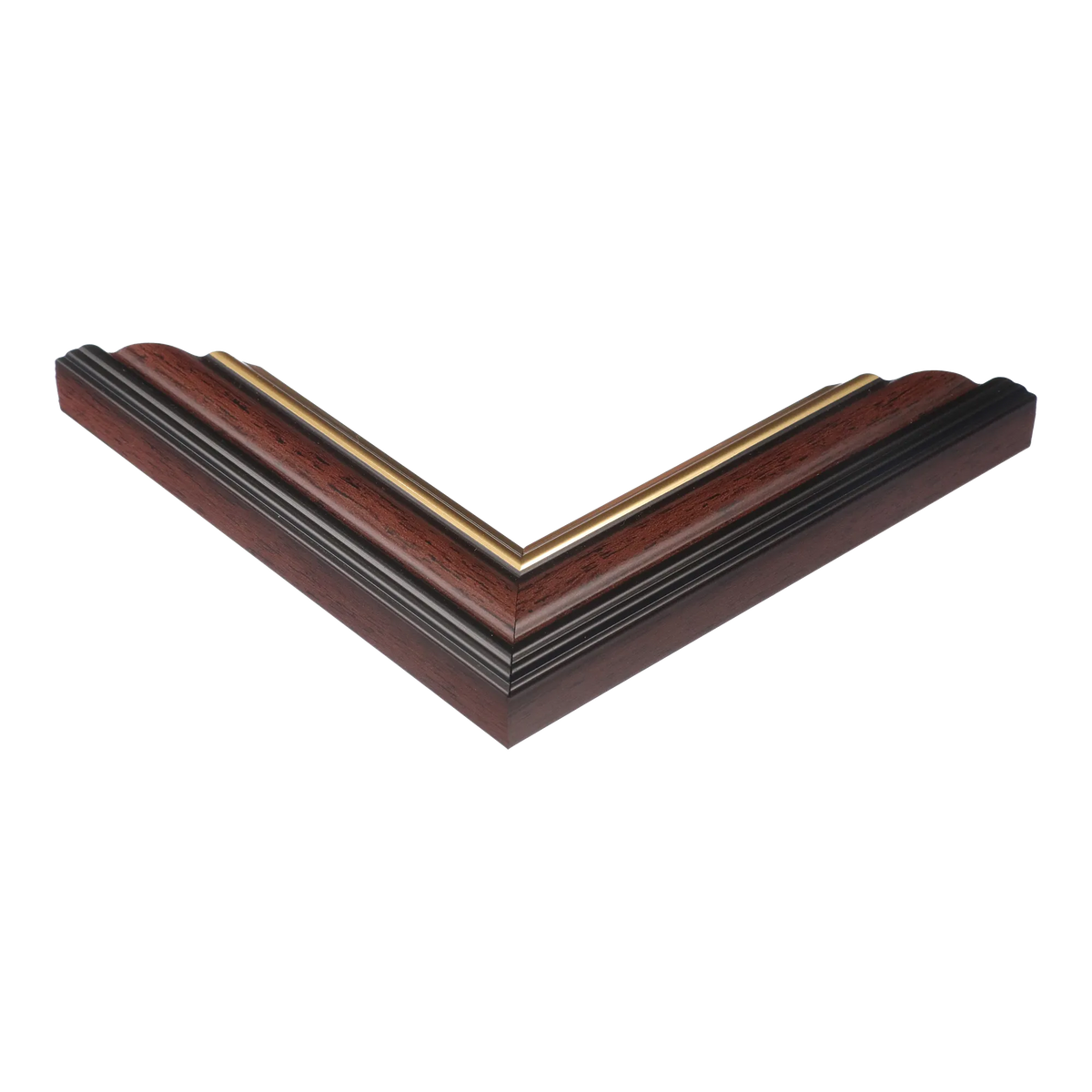 Corner view of EcoEmpire in brown picture frame