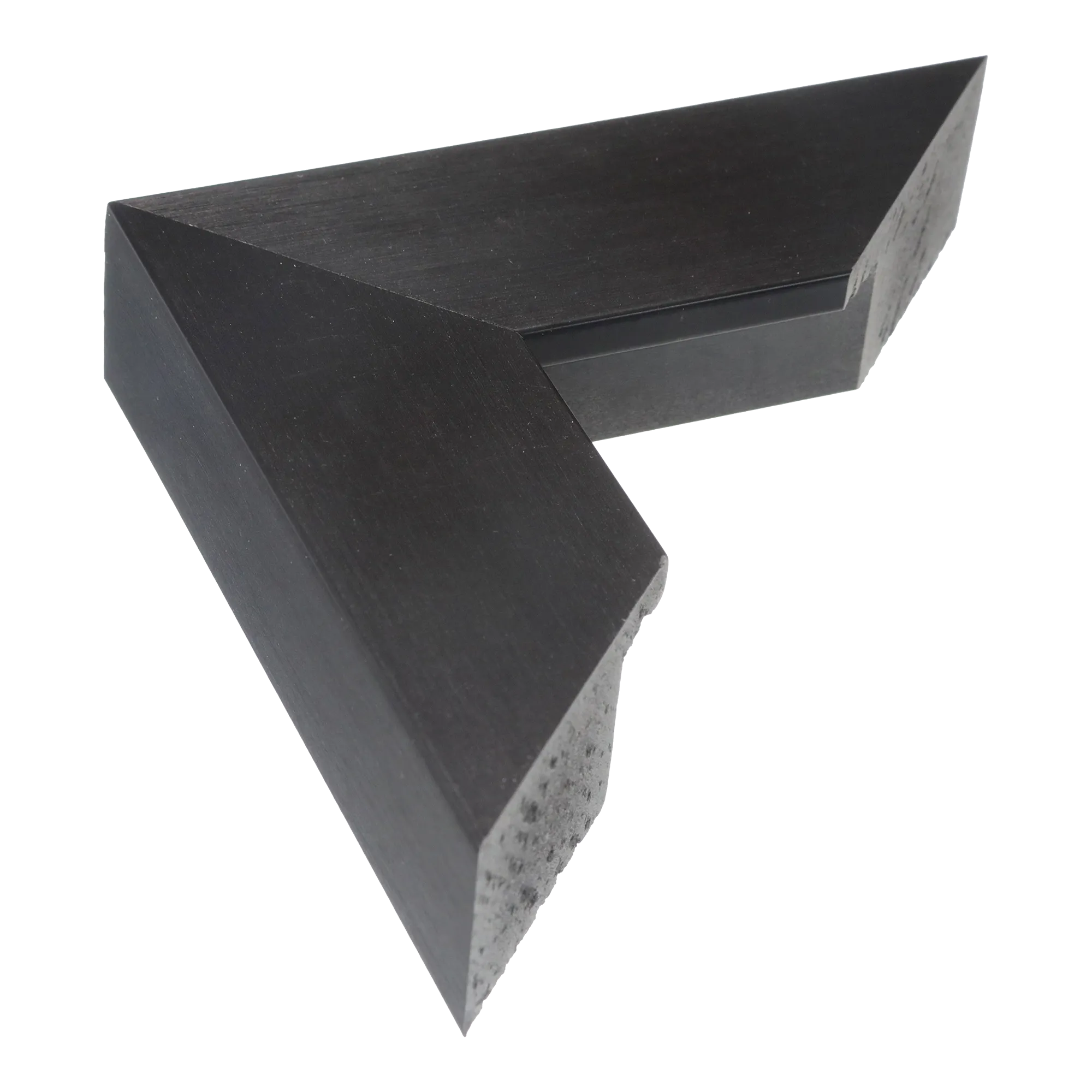 Edge in brushed black picture frame