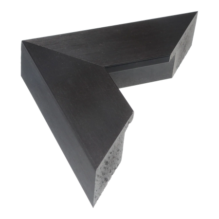 Edge in brushed black picture frame