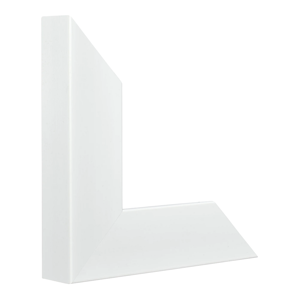 Edge in brushed white picture frame