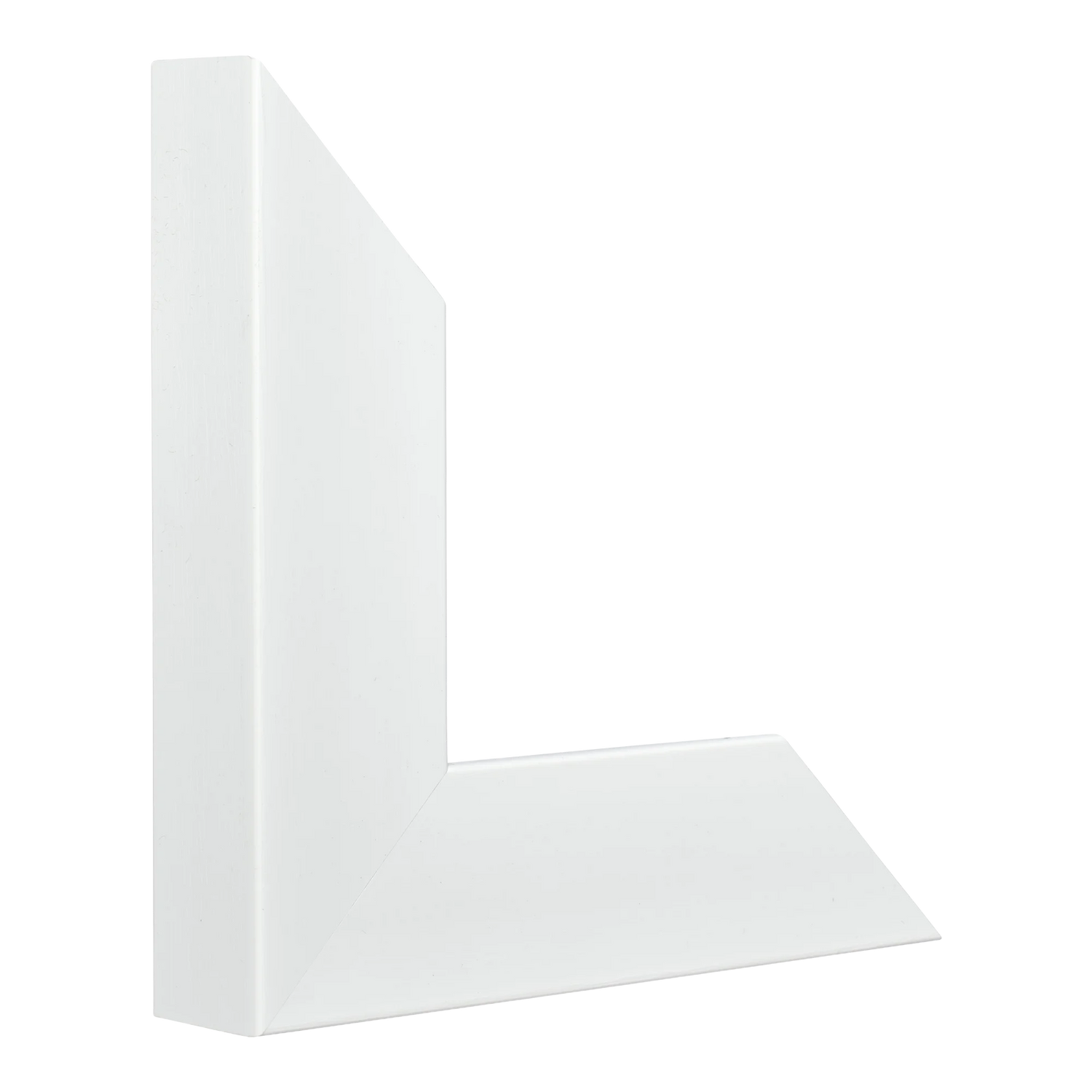 Edge in brushed white picture frame
