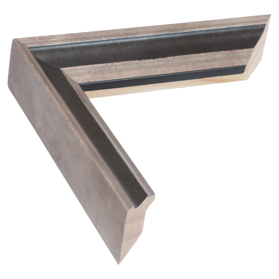 Elegance in black & silver picture frame