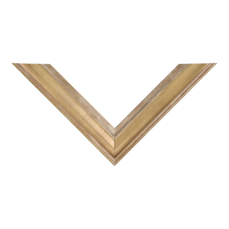 Top view of Elegance picture frame in gold