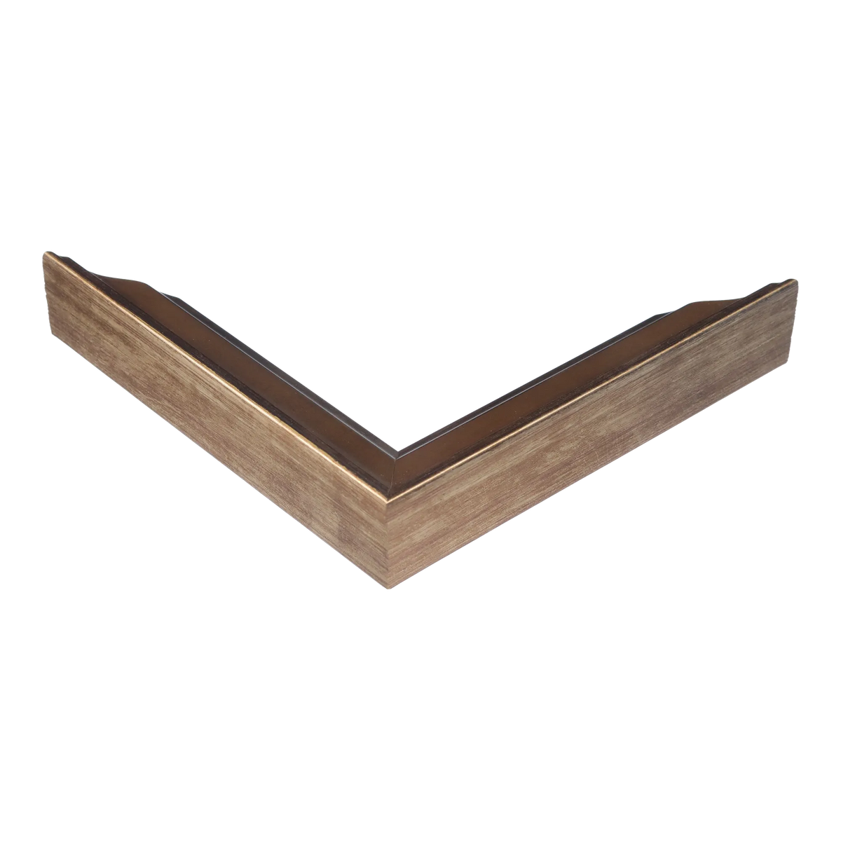 Corner view of Elegance in gold picture frame