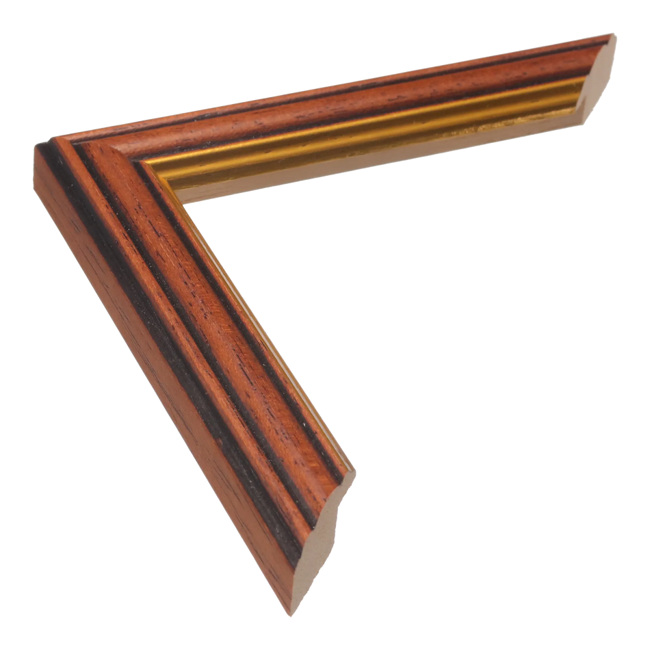 Empire II in brown & gold picture frame