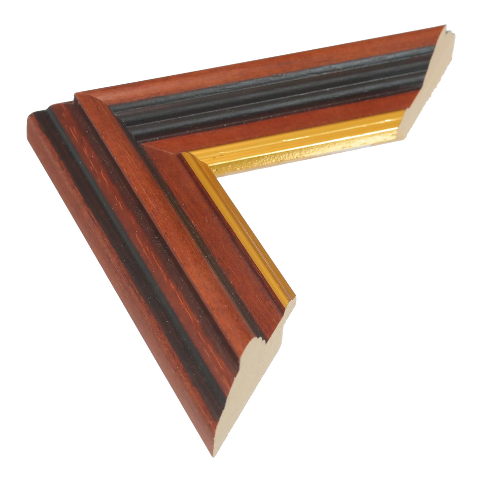 Empire III in brown & gold picture frame