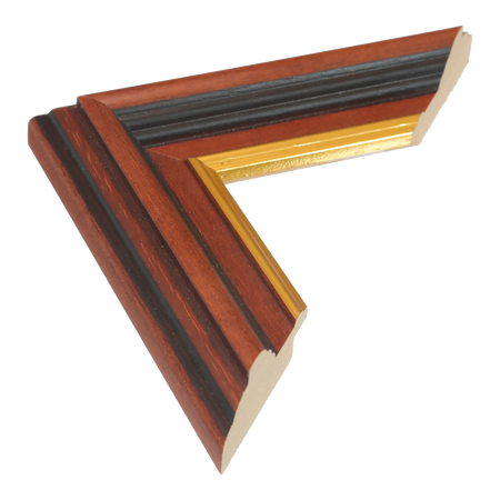 Empire III in brown & gold picture frame