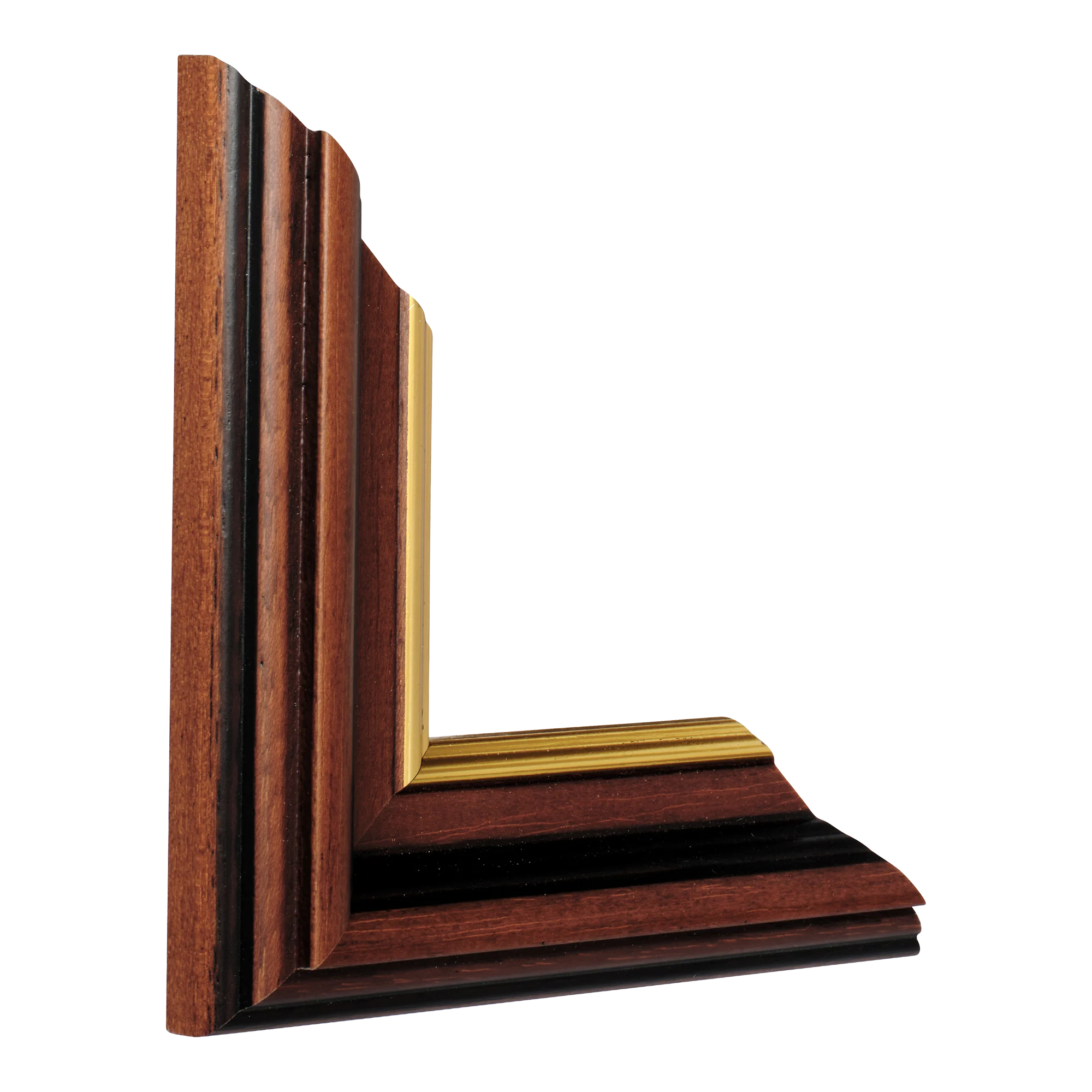 Empire III in brown & gold picture frame