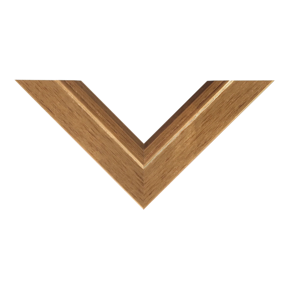 Top view of Florenza picture frame in gold