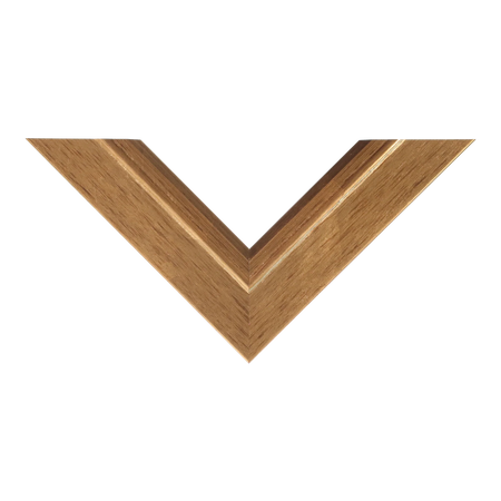 Top view of Florenza picture frame in gold
