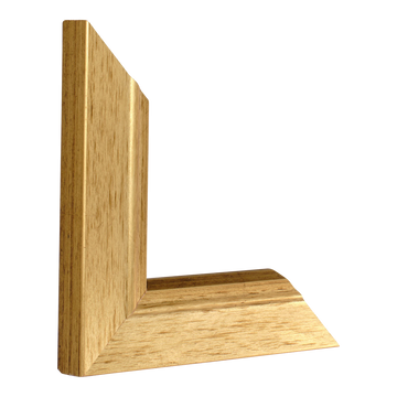 Vertical view of florenza gold picture frame sample