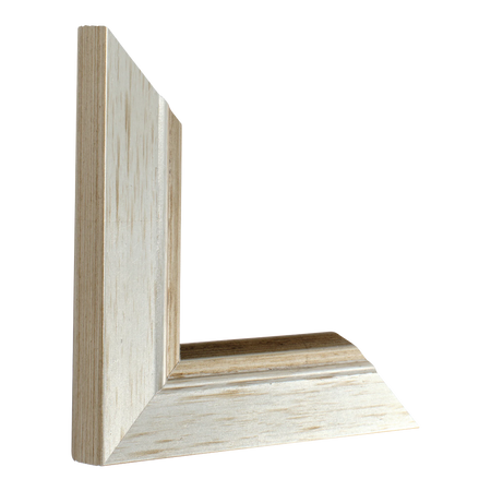 Vertical view of florenza silver picture frame