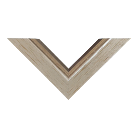 Top view of Florenza picture frame in silver