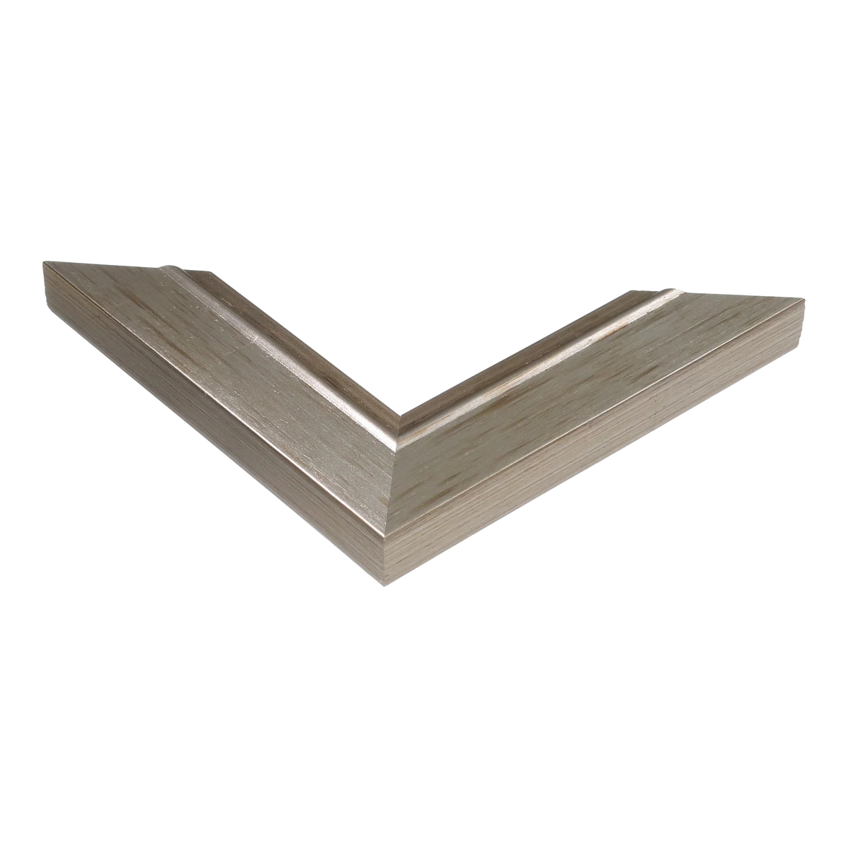 Corner view of Florenza in silver picture frame