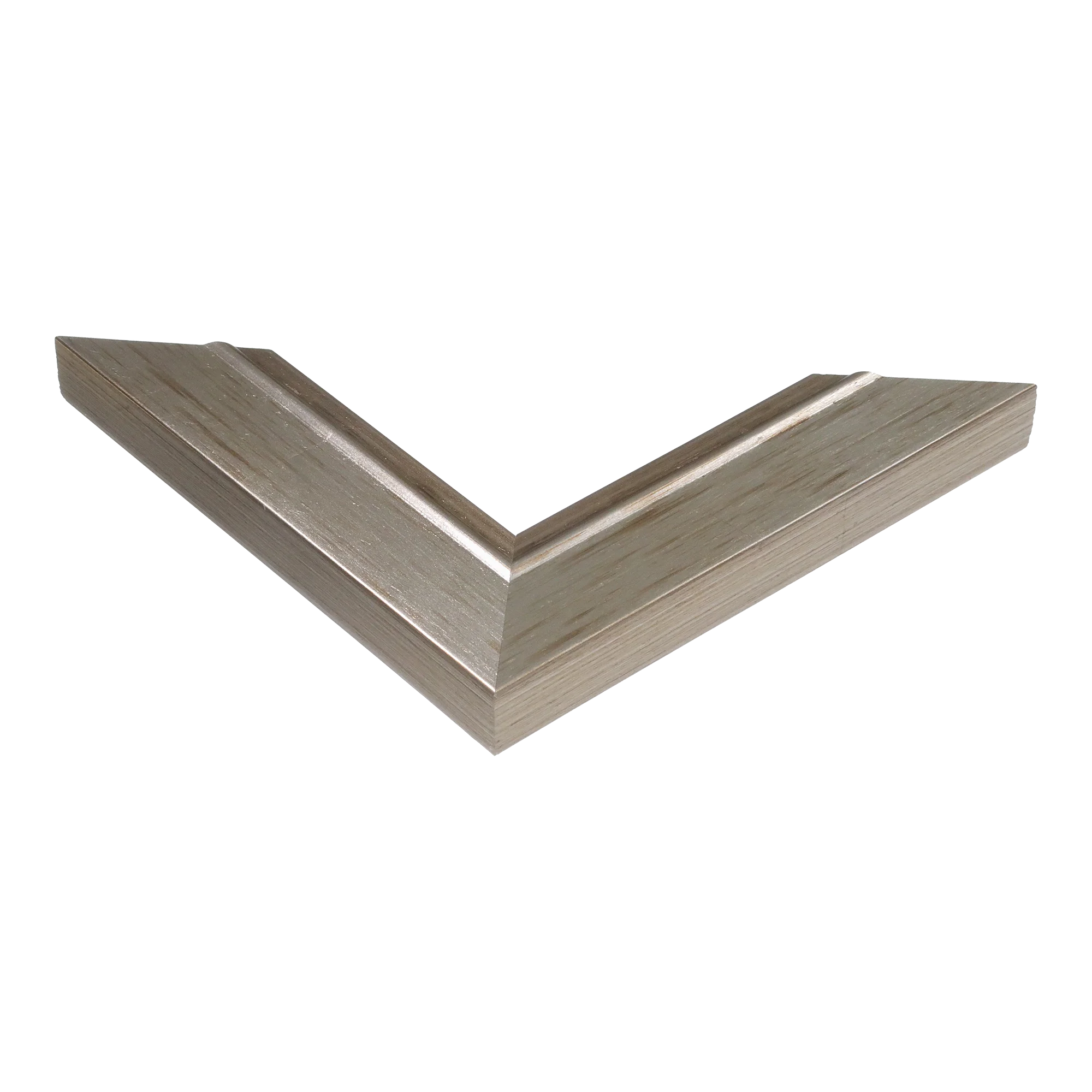 Corner view of Florenza in silver picture frame