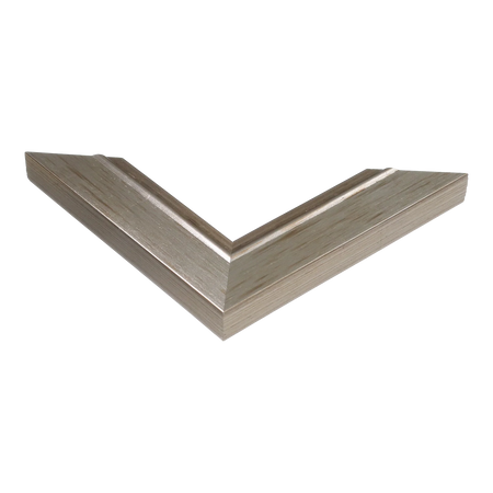 Corner view of Florenza in silver picture frame
