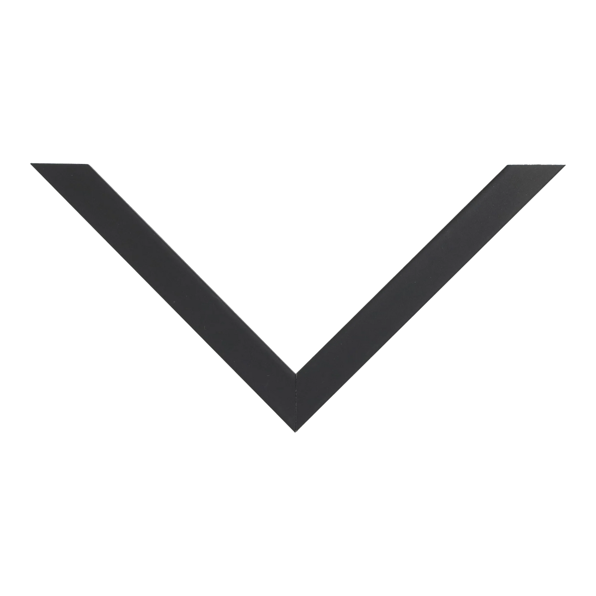 Top view of Gelato picture frame in black