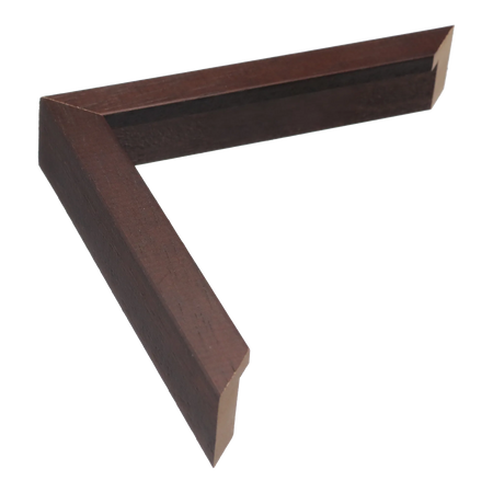 Gelato in brown picture frame