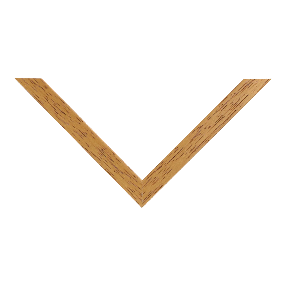 Top view of Gelato picture frame in natural