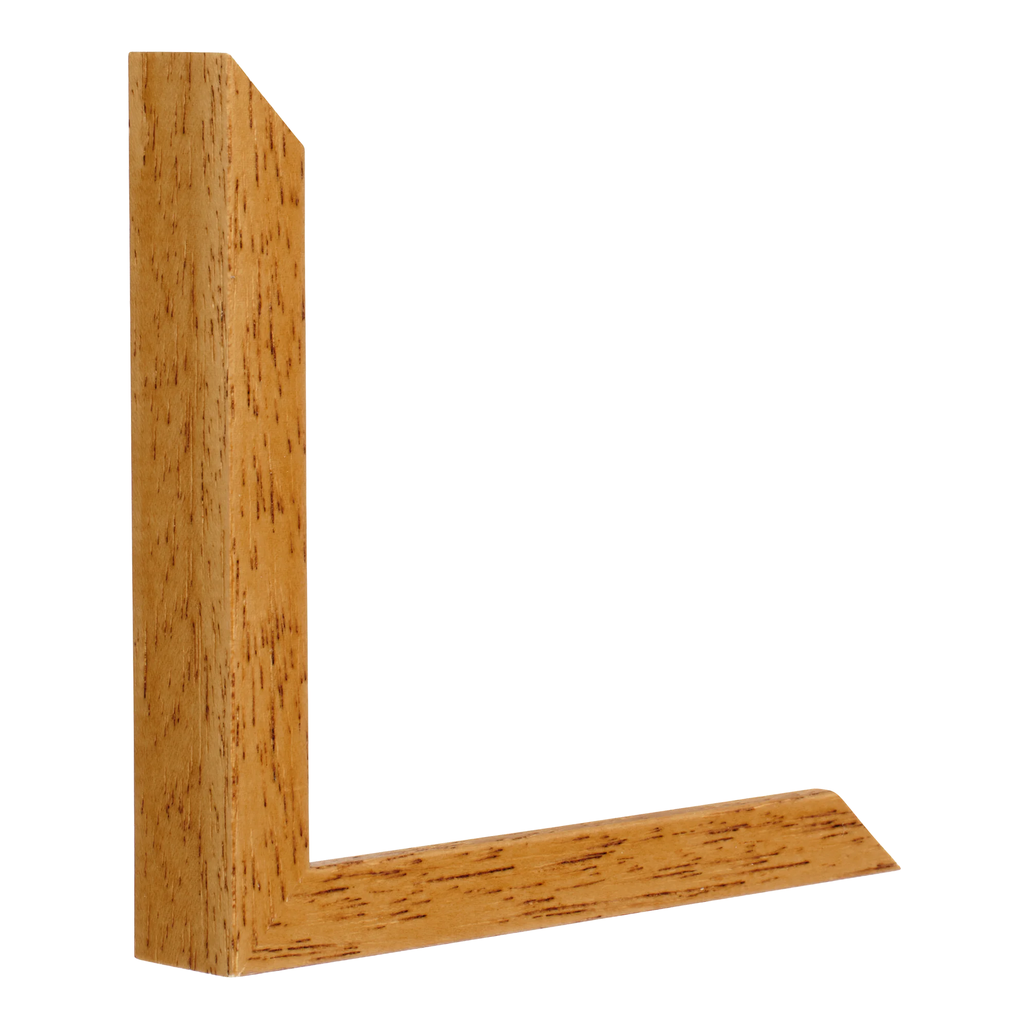 Vertical view of gelato natural picture frame