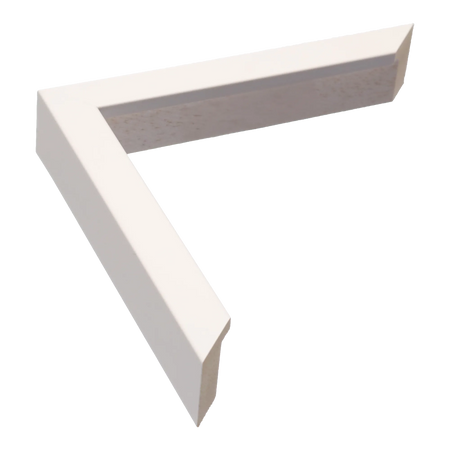 Gelato in white picture frame