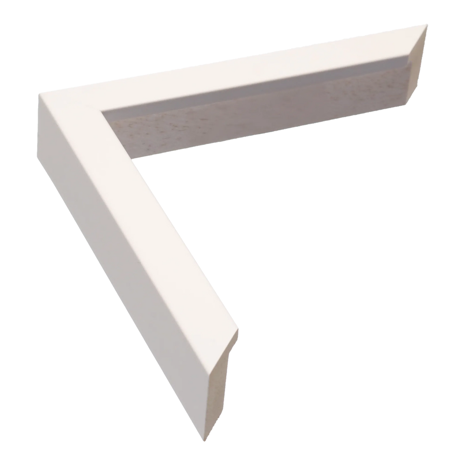 Gelato in white picture frame