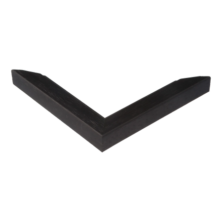 Corner view of Geo in black picture frame